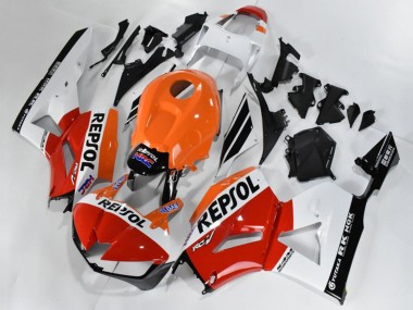 Carenado Moto Honda CBR600RR 2013-2023 - Naranja Blanco Rojo Negro Brillante Repsol Fábrica