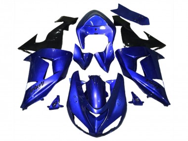 Carenados Moto Kawasaki ZX10R 2006-2007 - Azul Negro Fábrica