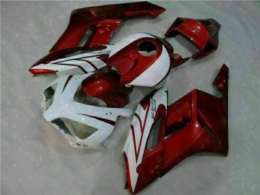 Carenados Moto Honda CBR1000RR 2004-2005 - Blanco Rojo Negro Fábrica