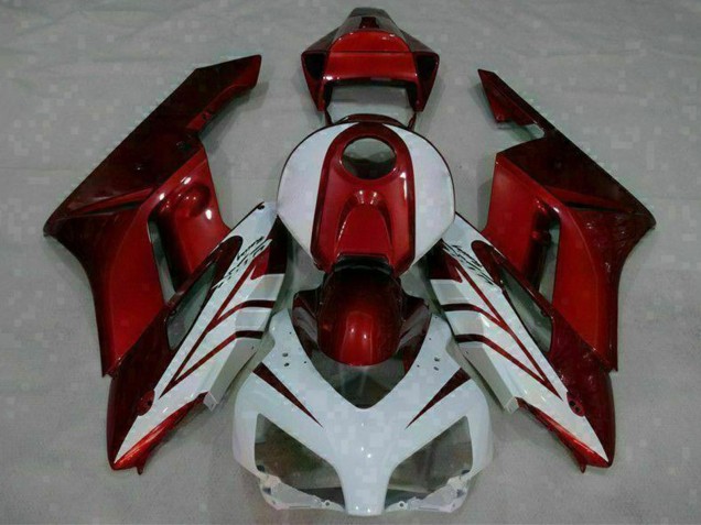 Carenados Moto Honda CBR1000RR 2004-2005 - Blanco Rojo Negro Fábrica
