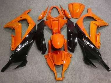 Carenados Moto Kawasaki ZX10R 2016-2020 - Naranja Negro Brillante Fábrica