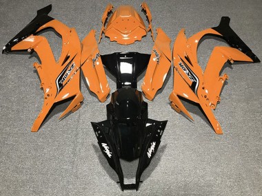 Carenados Moto Kawasaki ZX10R 2011-2015 - Naranja Negro Brillante Fábrica