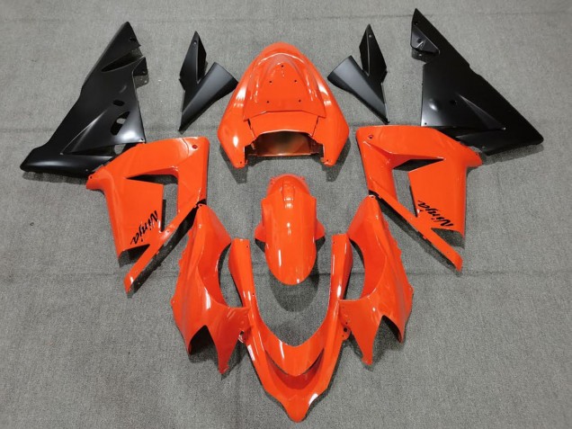 Carenados Moto Kawasaki ZX10R 2004-2005 - Naranja Negro Fábrica