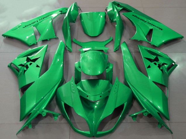 Carenados Moto Kawasaki ZX6R 2009-2012 - Verde Fábrica