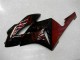 Carenados Moto Honda CBR1000RR 2004-2005 - Negro Brillante Rojo Llama Fábrica