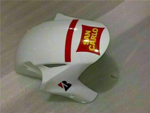 Carenados Moto Honda CBR1000RR 2004-2005 - Blanco Rojo Amarillo San Carlo 58 Fábrica
