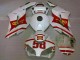 Carenados Moto Honda CBR1000RR 2004-2005 - Blanco Rojo Amarillo San Carlo 58 Fábrica