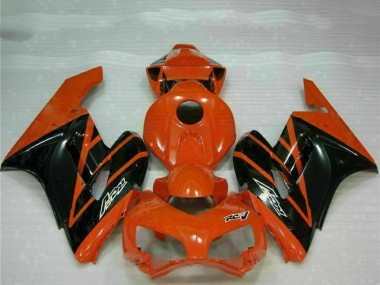 Carenados Moto Honda CBR1000RR 2004-2005 - Naranja Negro Brillante Fábrica