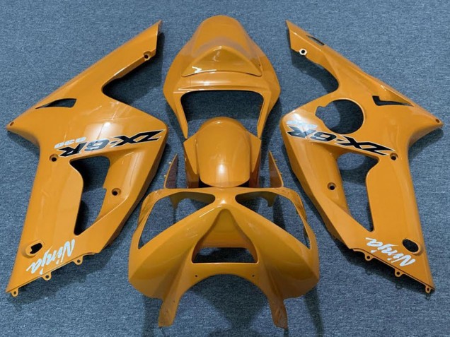 Carenados Moto Kawasaki ZX6R 2003-2004 - Naranja Fábrica