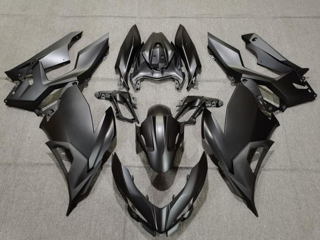 Carenados Moto Kawasaki Ninja 400 2018-2024 - Negro Mate Fábrica