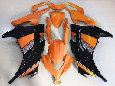 Carenados Moto Kawasaki Ninja 300 2013-2024 - Naranja Negro Fábrica