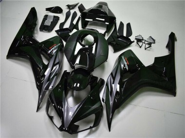 Carenados Moto Honda CBR1000RR 2004-2005 - Negro Brillante Gris Fábrica