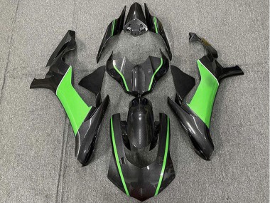 Carenados Moto Yamaha R1 2015-2019 - FibraCarbono Verde Fábrica