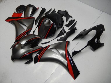 Carenado Moto Honda CBR1000RR 2008-2011 - Gris Rojo Negro Brillante Fábrica