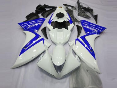 Carenados Moto Yamaha R1 2012-2014 - Blanco Azul Fábrica
