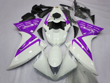 Carenados Moto Yamaha R1 2012-2014 - Blanco Púrpura Fábrica