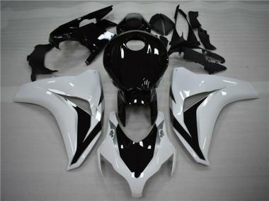 Carenado Moto Honda CBR1000RR 2008-2011 - Blanco Negro Brillante Fábrica