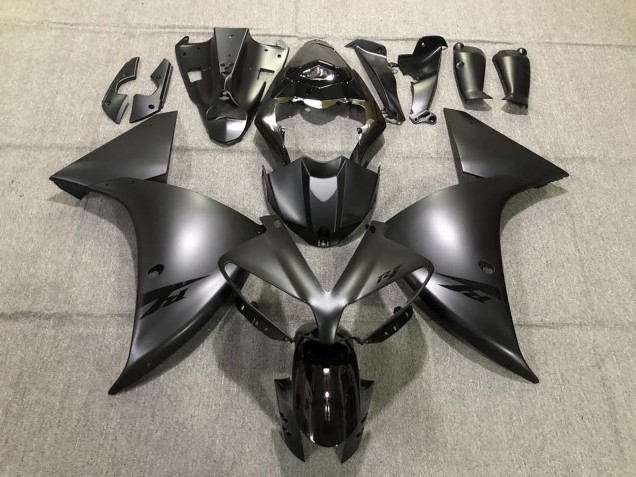 Carenados Moto Yamaha R1 2012-2014 - Negro Brillante Negro Mate Fábrica