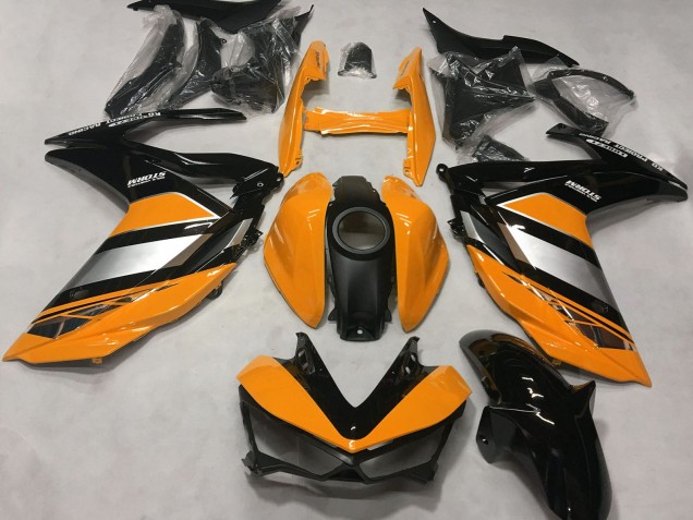 Carenados Moto Yamaha R3 2015-2018 - Naranja Plata Negro Brillante Fábrica