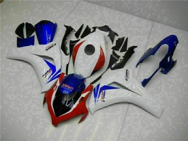 Carenado Moto Honda CBR1000RR 2008-2011 - Blanco Rojo Azul HRC Fábrica