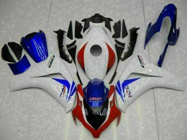 Carenado Moto Honda CBR1000RR 2008-2011 - Blanco Rojo Azul HRC Fábrica