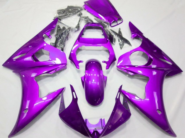 Carenados Moto Yamaha R6 2003-2004 - Púrpura Brillante Fábrica