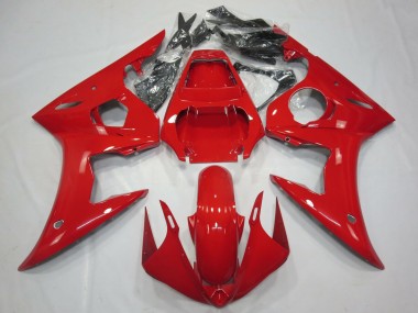 Carenados Moto Yamaha R6 2003-2004 - Rojo Brillante Fábrica
