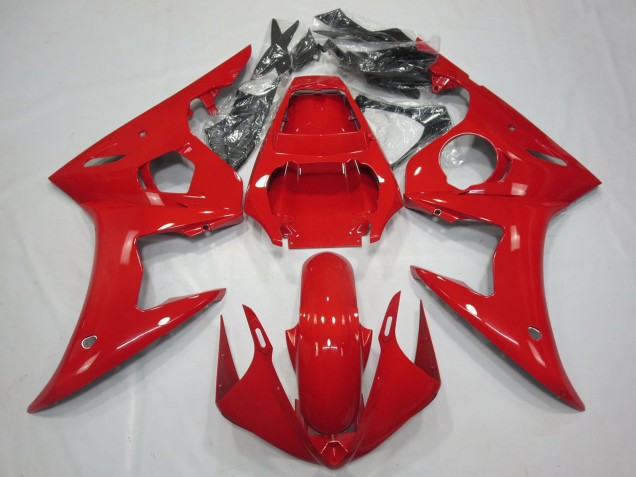 Carenados Moto Yamaha R6 2003-2004 - Rojo Brillante Fábrica