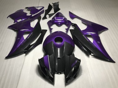 Carenados Moto Yamaha R6 2008-2016 - Púrpura FibraCarbono Estilo Fábrica