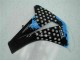 Carenado Moto Honda CBR1000RR 2008-2011 - Blanco Azul Negro Brillante Fábrica