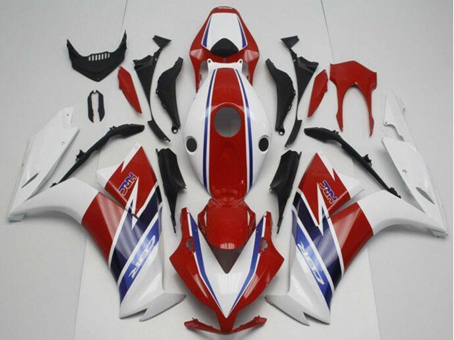 Carenado Moto Honda CBR1000RR 2012-2016 - Blanco Rojo Azul Fábrica