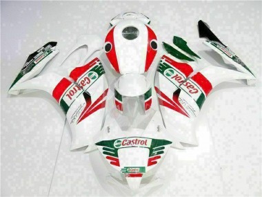 Carenado Moto Honda CBR1000RR 2012-2016 - Blanco Rojo Verde Castrol Fábrica
