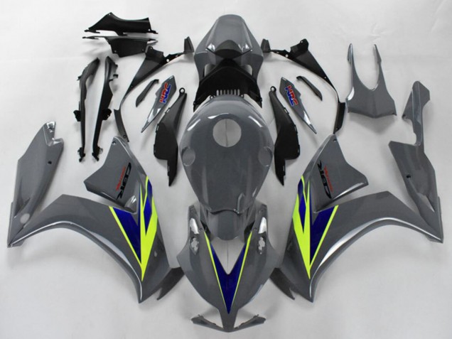 Carenados Moto Honda CBR1000RR 2012-2016 - Nardo Gris Azul Fluo Amarillo Fábrica