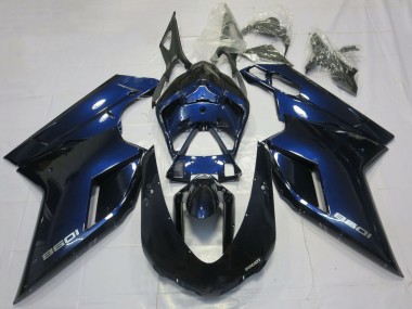 Carenados Moto Ducati 1098 2007-2014 - Azul Profundo Fábrica