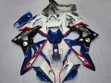 Carenado Moto BMW S1000RR 2009-2014 - Blanco Rojo Azul Negro Brillante Fábrica