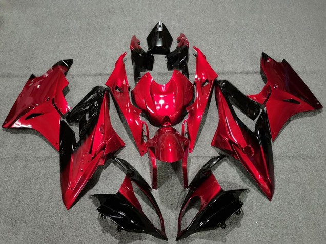 Carenados Moto BMW S1000RR 2009-2014 - Rojo Negro Brillante Fábrica