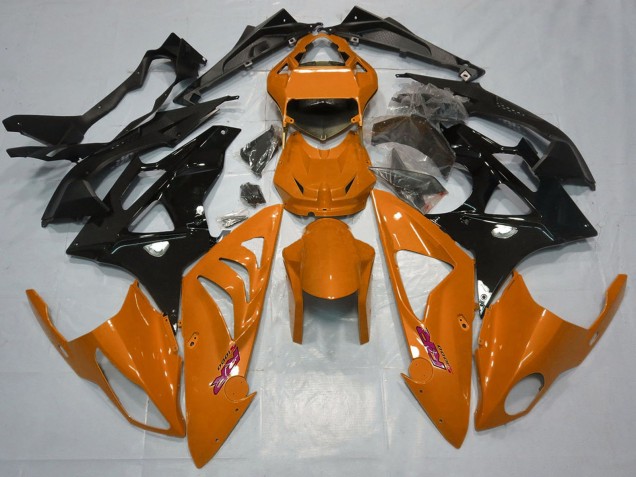 Carenados Moto BMW S1000RR 2015-2016 - Naranja Negro Brillante Fábrica