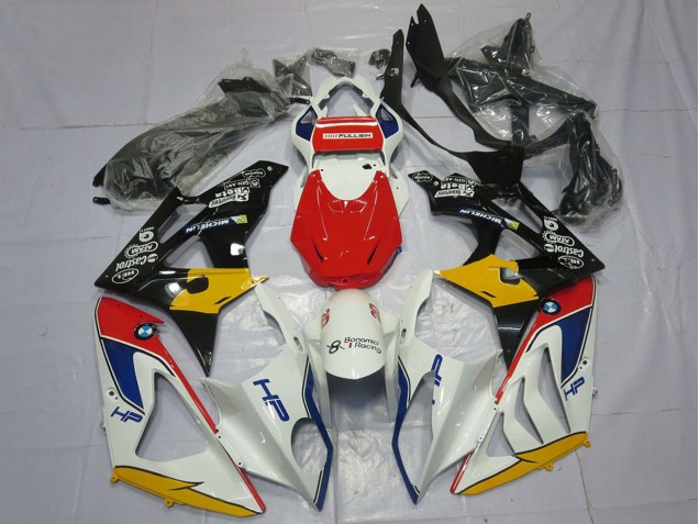 Carenados Moto BMW S1000RR 2015-2016 - Blanco Rojo Azul Amarillo Negro HP Fábrica