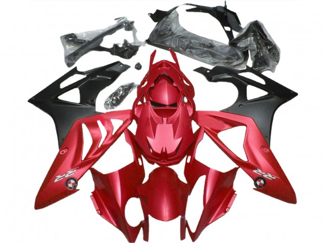 Carenado Moto BMW S1000RR 2009-2014 - Rojo Negro Mate Fábrica