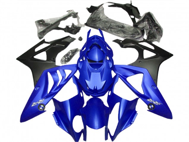 Carenado Moto BMW S1000RR 2009-2014 - Azul Negro Mate Fábrica