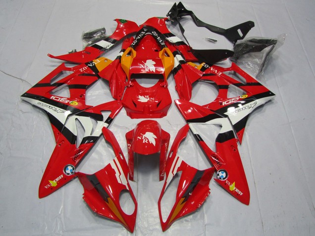 Carenados Moto BMW S1000RR 2017-2018 - Rojo Blanco Negro Fábrica