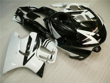 Carenados Moto Honda CBR600 F3 1995-1996 - Blanco Negro Brillante Fábrica