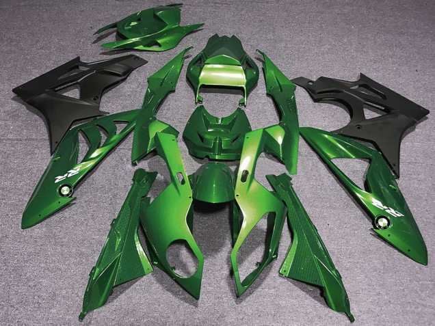 Carenados Moto BMW S1000RR 2009-2014 - Verde Negro Mate Fábrica