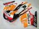 Carenado Moto Honda CBR600 F3 1995-1996 - Naranja Blanco Rojo Negro Brillante Repsol Fábrica