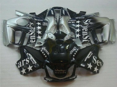 Carenados Moto Honda CBR600 F3 1995-1996 - Plata Negro Brillante SevenStars Fábrica