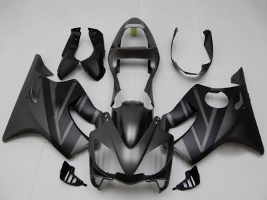 Kits Carenado Moto Honda CBR600 F4i 2001-2003 - Negro Mate Gris Fábrica