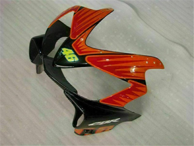 Carenados Moto Honda CBR600 F4i 2001-2003 - Amarillo Naranja Negro Brillante Rossi 46 Fábrica