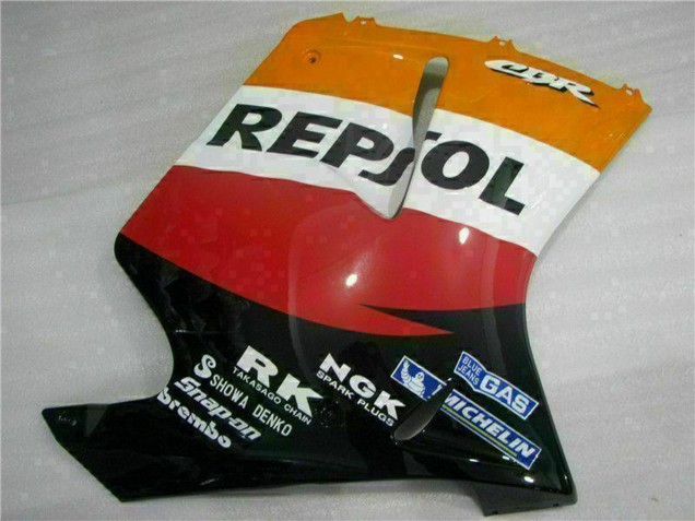 Carenado Moto Honda CBR1100XX Blackbird 1996-2007 - Naranja Blanco Rojo Negro Brillante Repsol Fábrica