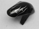 Carenados Moto Suzuki GSXR 600/750 2001-2003 - Negro Brillante Plata Llama Fábrica