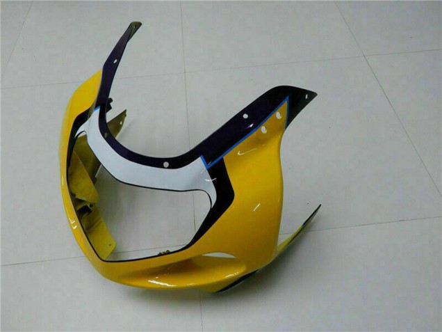 Carenados Moto Suzuki GSXR 600/750 2001-2003 - Amarillo Azul Oscuro Negro Brillante Fábrica